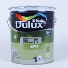 多乐士第二代五合一净味乳胶漆内墙漆涂料墙面漆家用自刷油漆18L